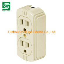 Duplex Receptacle Wall Socket Surface Mounted